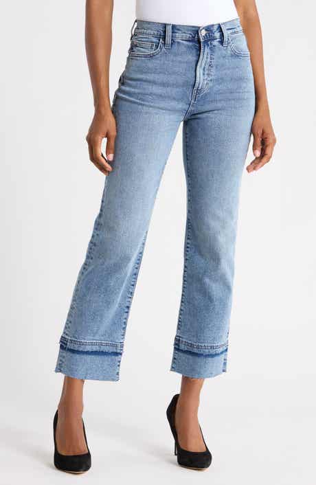 Noa High Waist Straight Leg Ankle Jeans