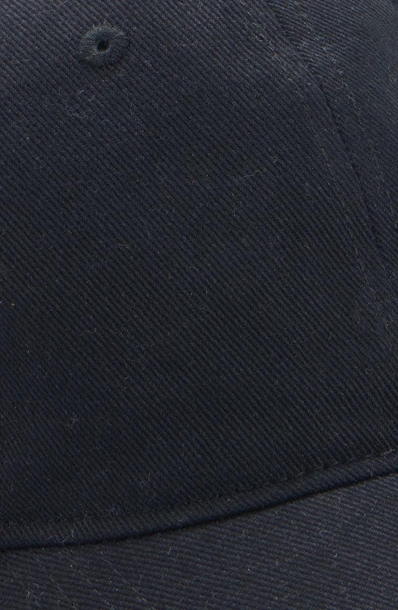 Acne Studios Carliy Embroidered Back Logo Adjustable Baseball Cap, Alternate, color, Black