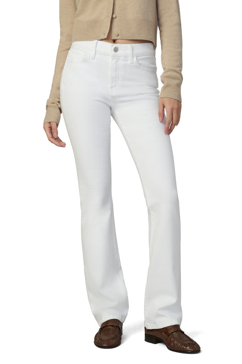 Ponte High Rise Bootcut Jeans, Main, color, WHITE