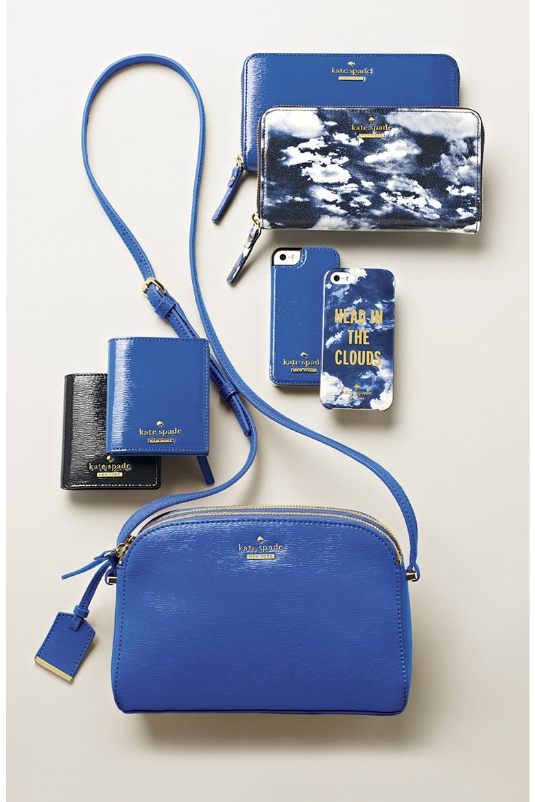 'head in the clouds' iPhone 5 & 5s case, Alternate, color, FRENCH NAVY