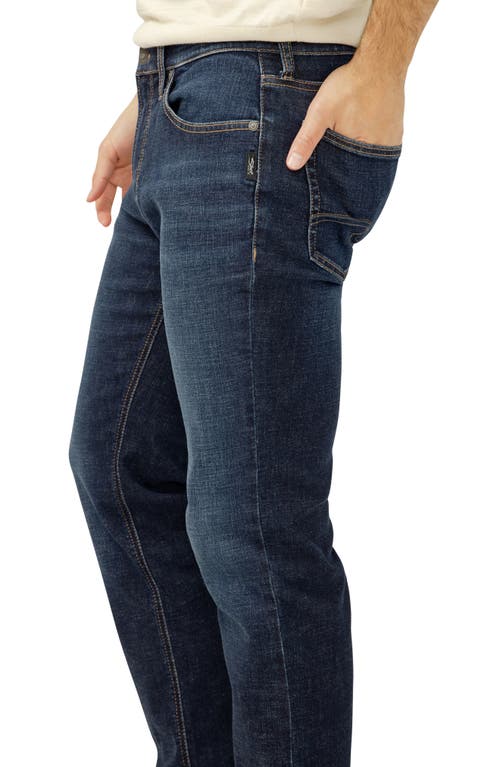 Silver Jeans Co. Allan Straight Leg Jeans In Blue