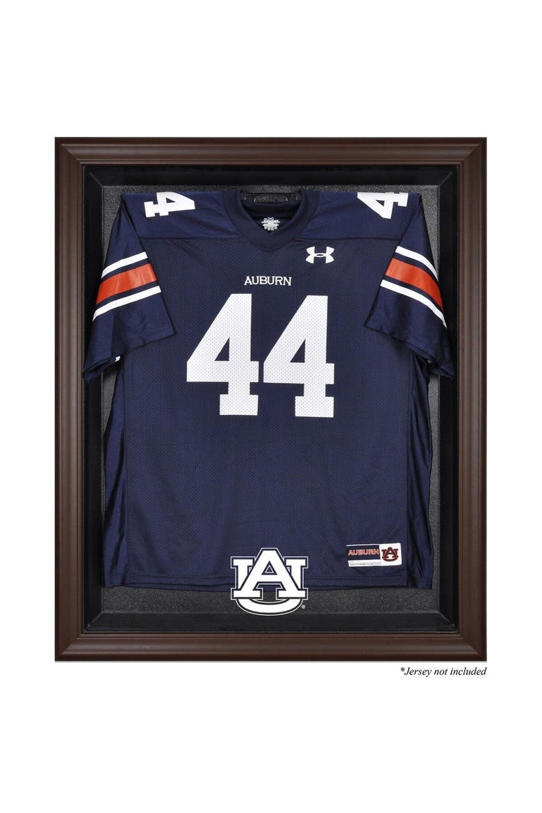 Auburn Tigers Brown Framed Logo Jersey Display Case, Main, color, Brown