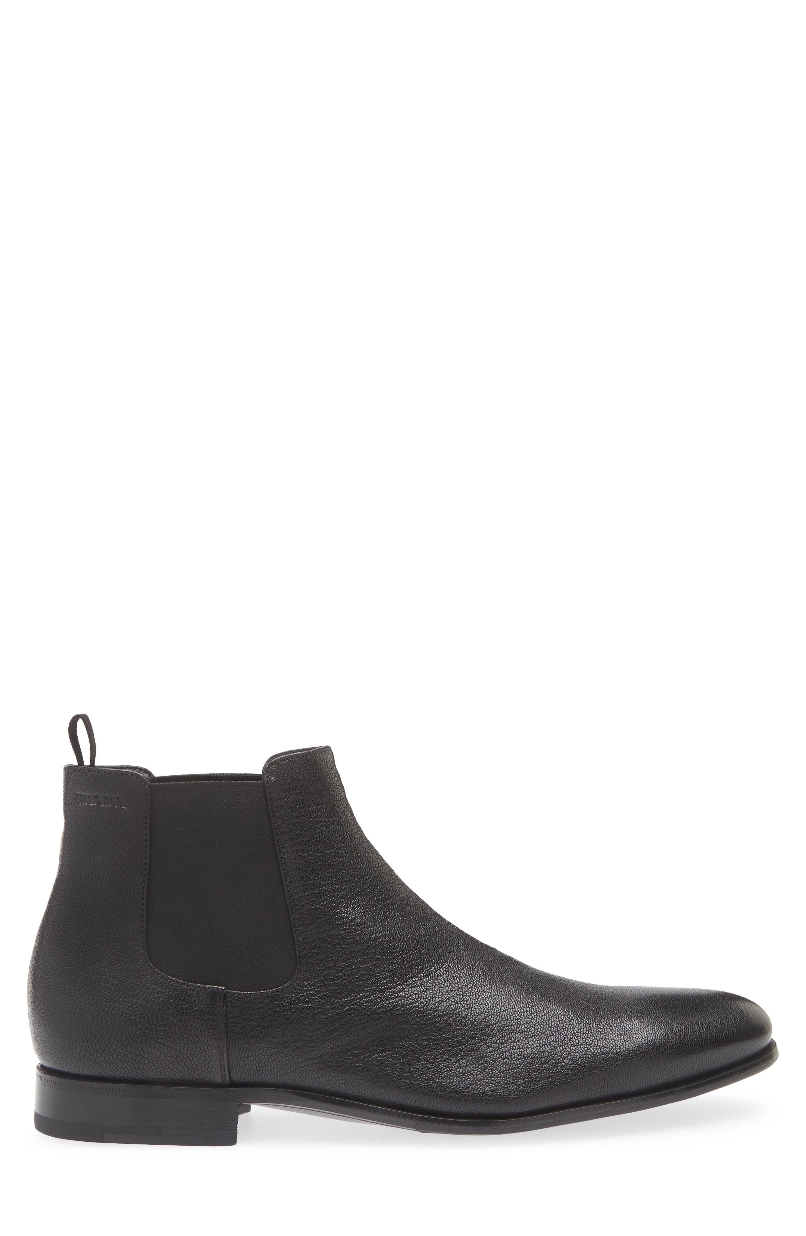 Prada Chelsea Boot, Alternate, color, Nero