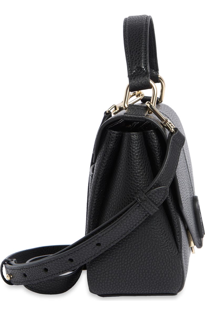 Furla Dafne Top Handle Satchel, Alternate, color, Nero