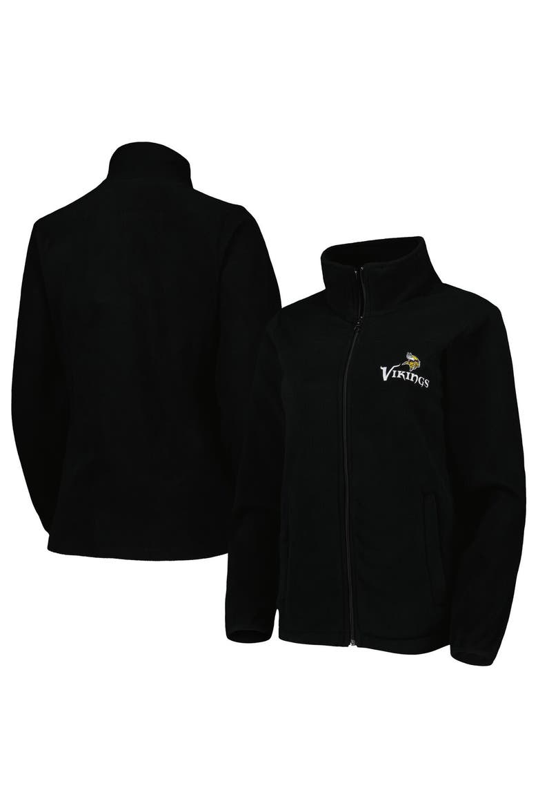 Women's Dunbrooke Black Minnesota Vikings Hayden Polar Full-Zip Jacket, Main, color, Black