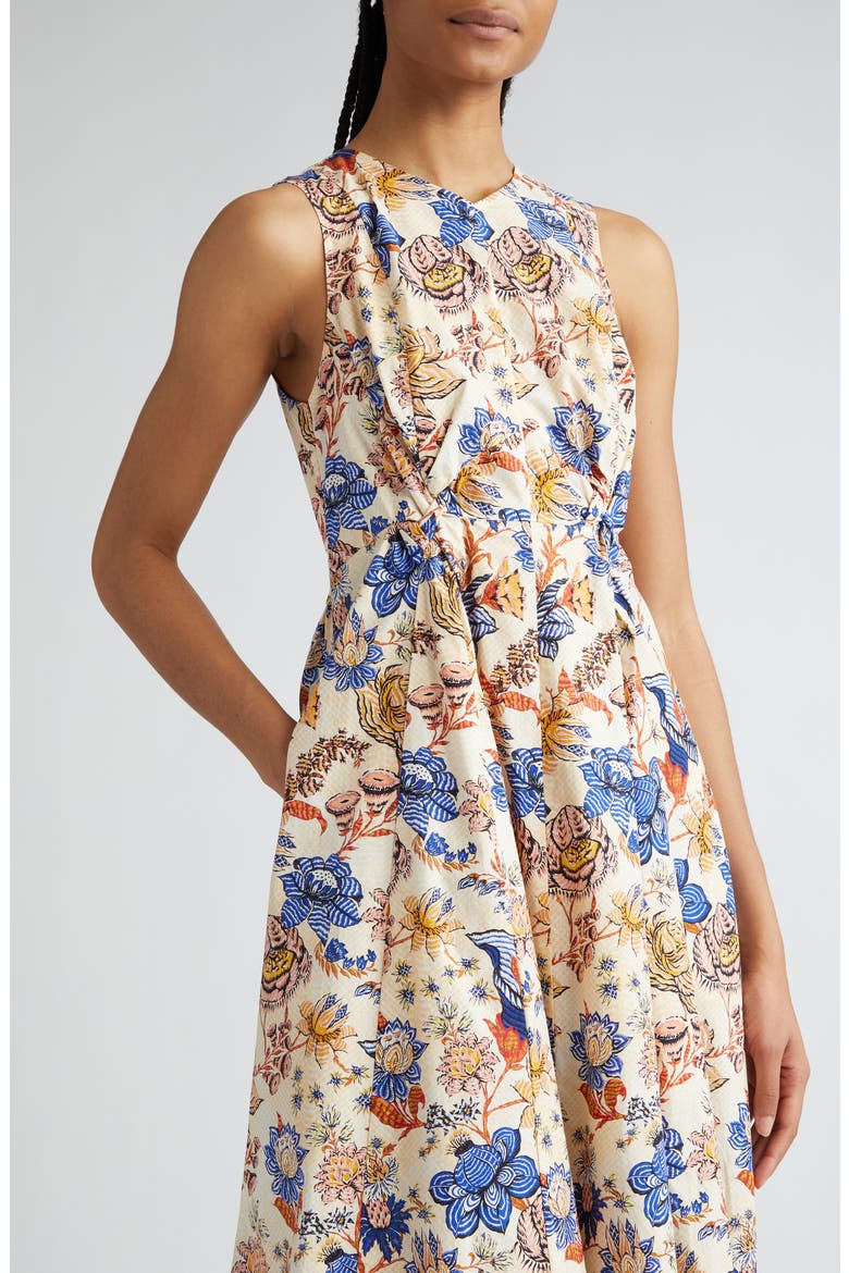 Kaiya Print Sleeveless Dress, Alternate, color, MAGNOLIA