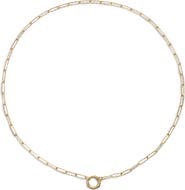 Monica Vinader Alta Textured Charm Necklace