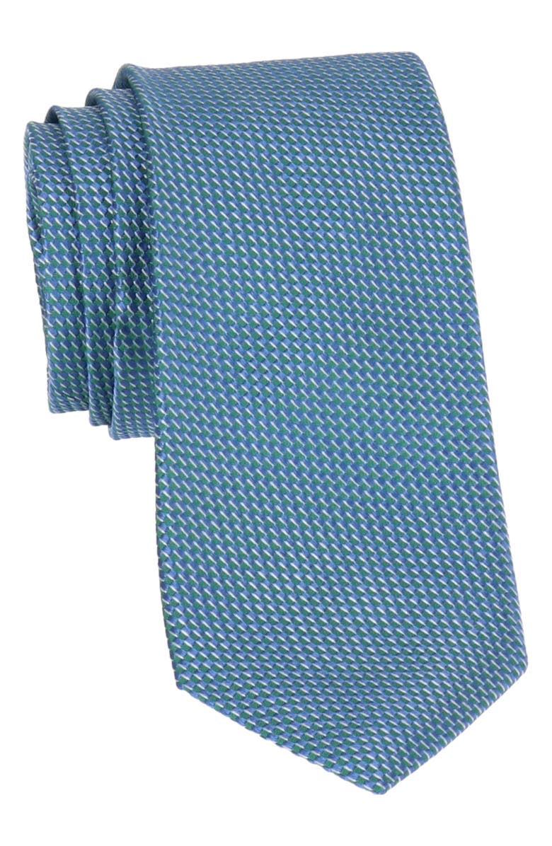 Scotch & Soda Geo Pattern Silk Tie, Main, color,
