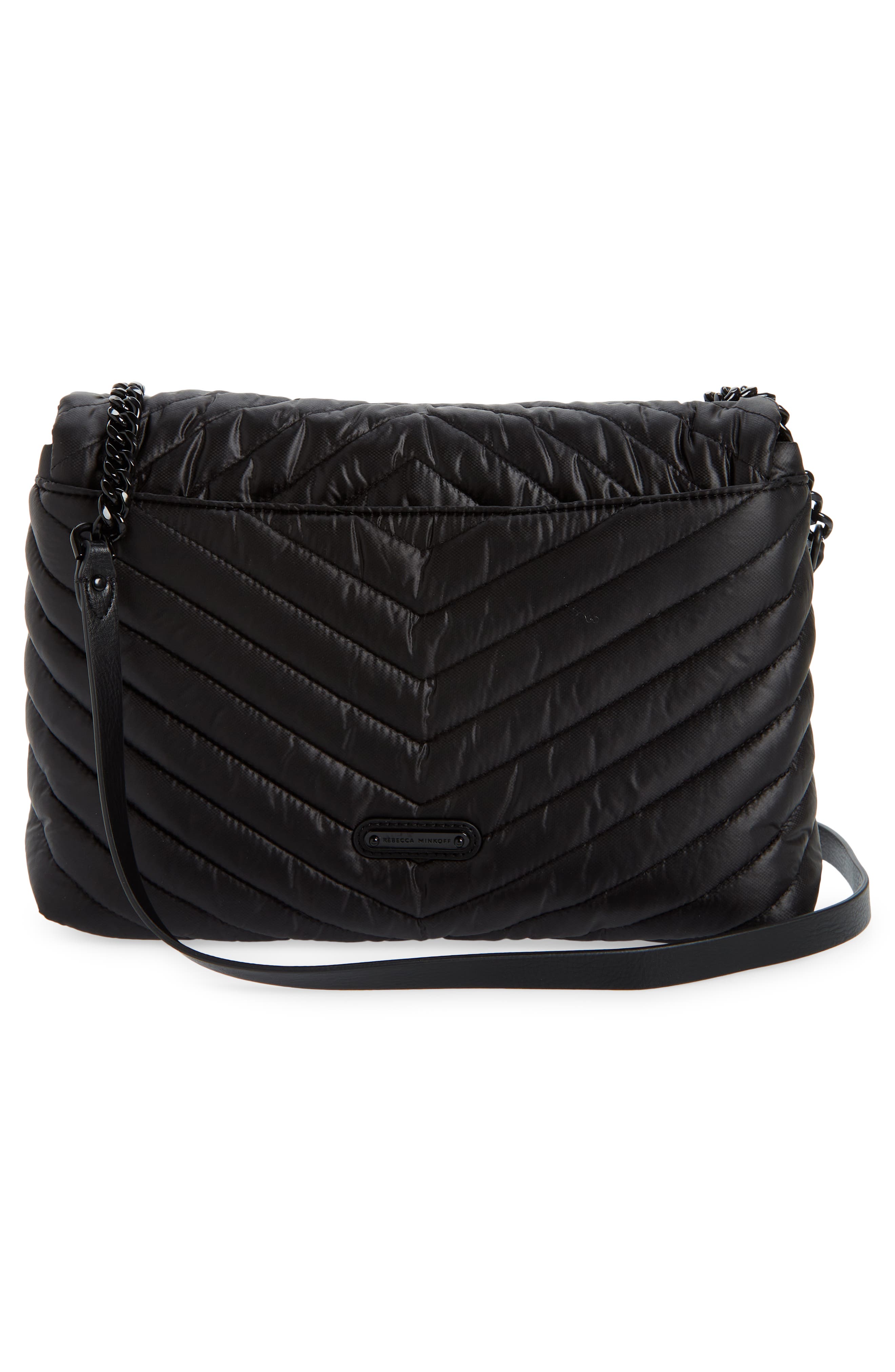 Rebecca Minkoff Edie Jumbo Quilted Nylon Shoulder Bag, Alternate, color, 