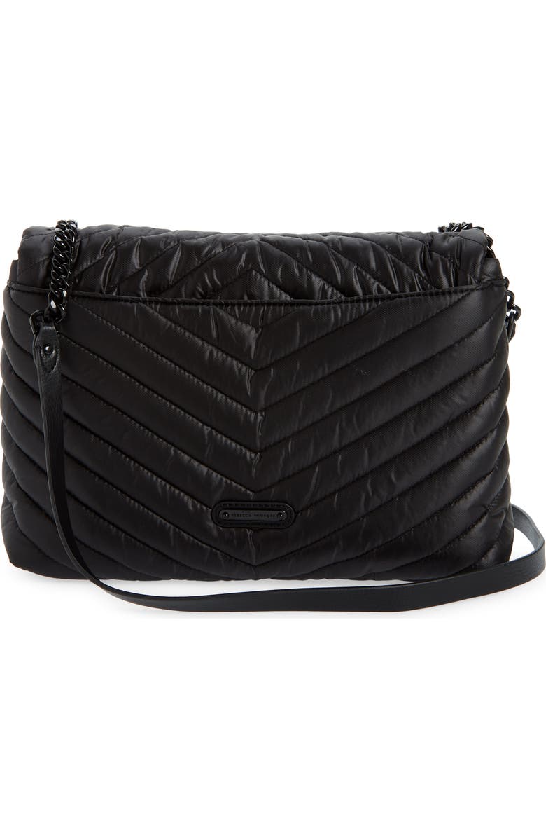Rebecca Minkoff Edie Jumbo Quilted Nylon Shoulder Bag, Alternate, color,