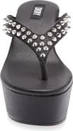 DKNY Tina Studded Platform Flip Flop