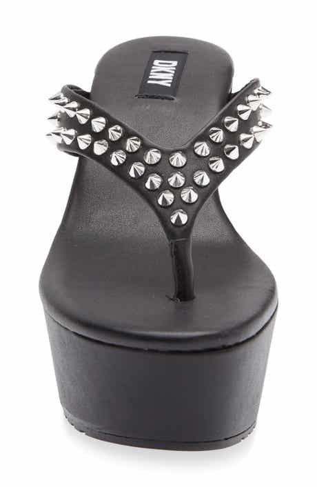 DKNY Tina Studded Platform Flip Flop