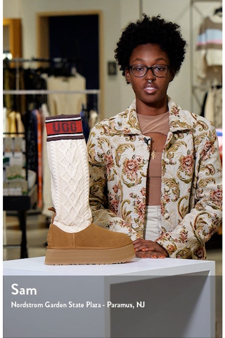 Classic Sweater Letter Boot video