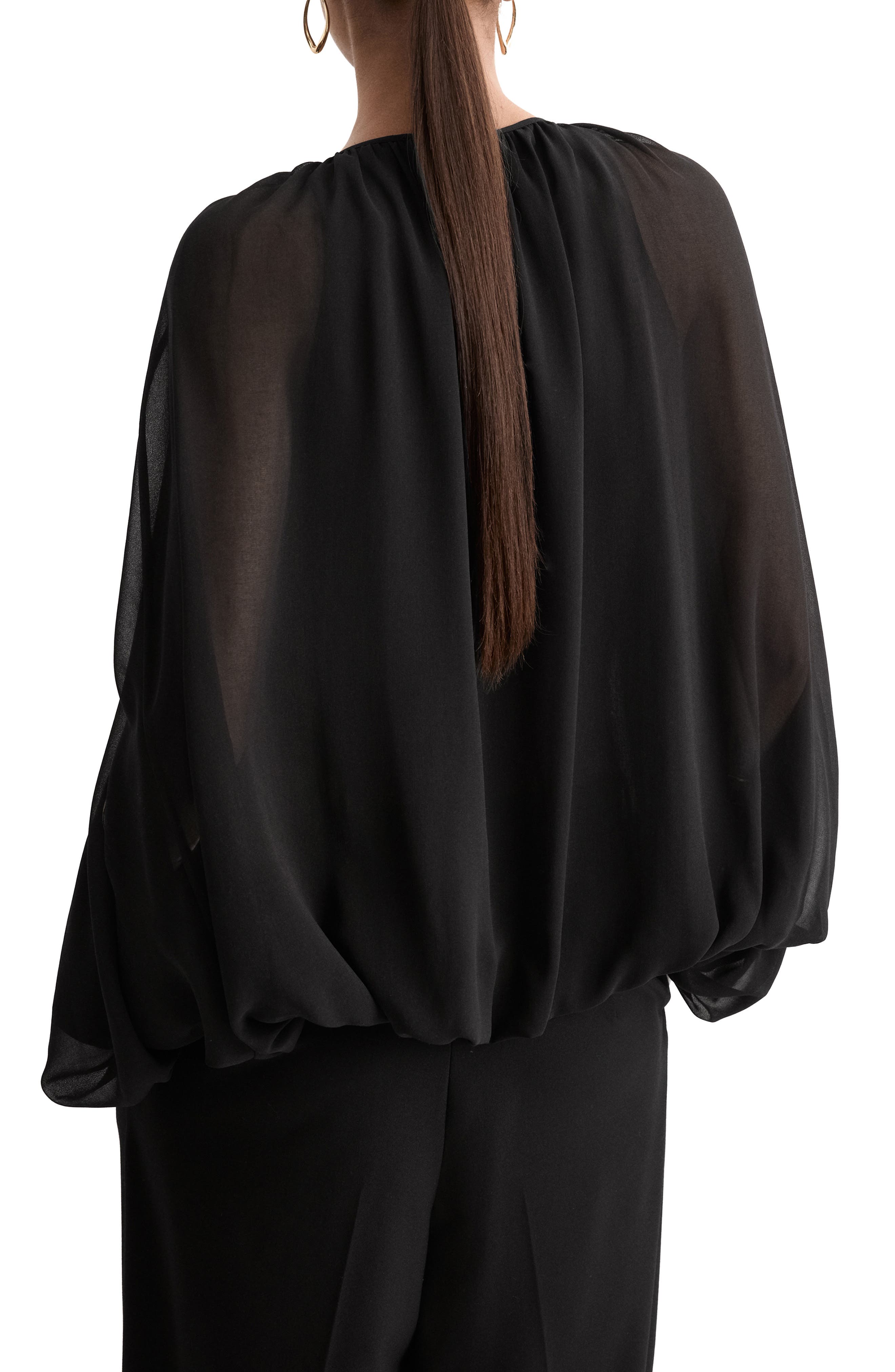 Cape Sleeve Top - image 2