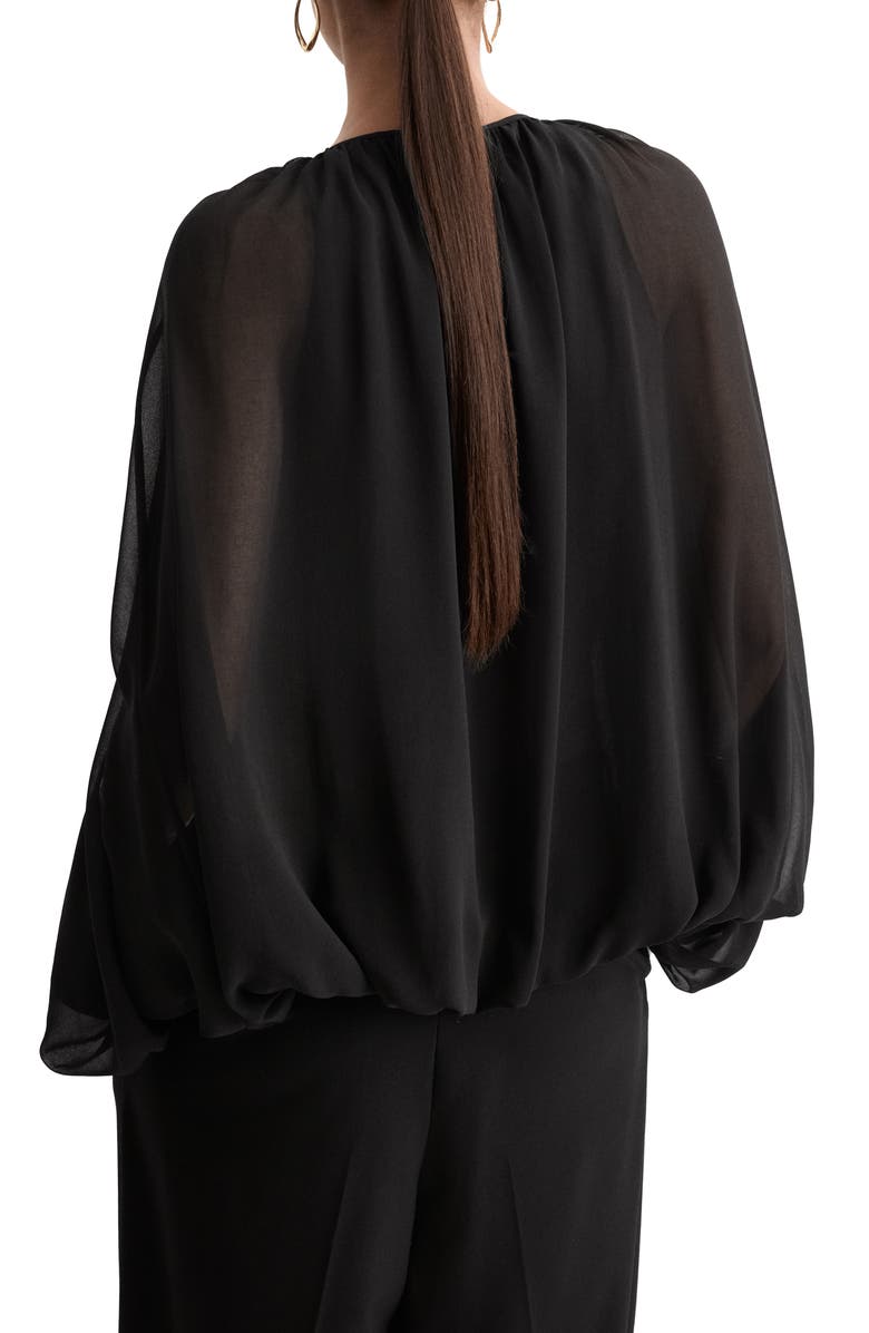 MANGO Cape Sleeve Top, Alternate, color, 
