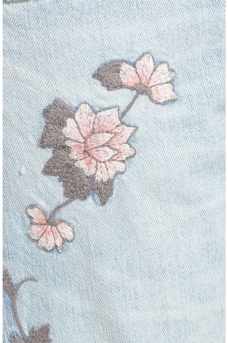 Emerson Slim Boyfriend Jeans, Alternate, color, DISTRESSED ROCK ON ROSES