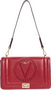 VALENTINO BY MARIO VALENTINO Alice Rockstud VLOGO Leather Shoulder Bag