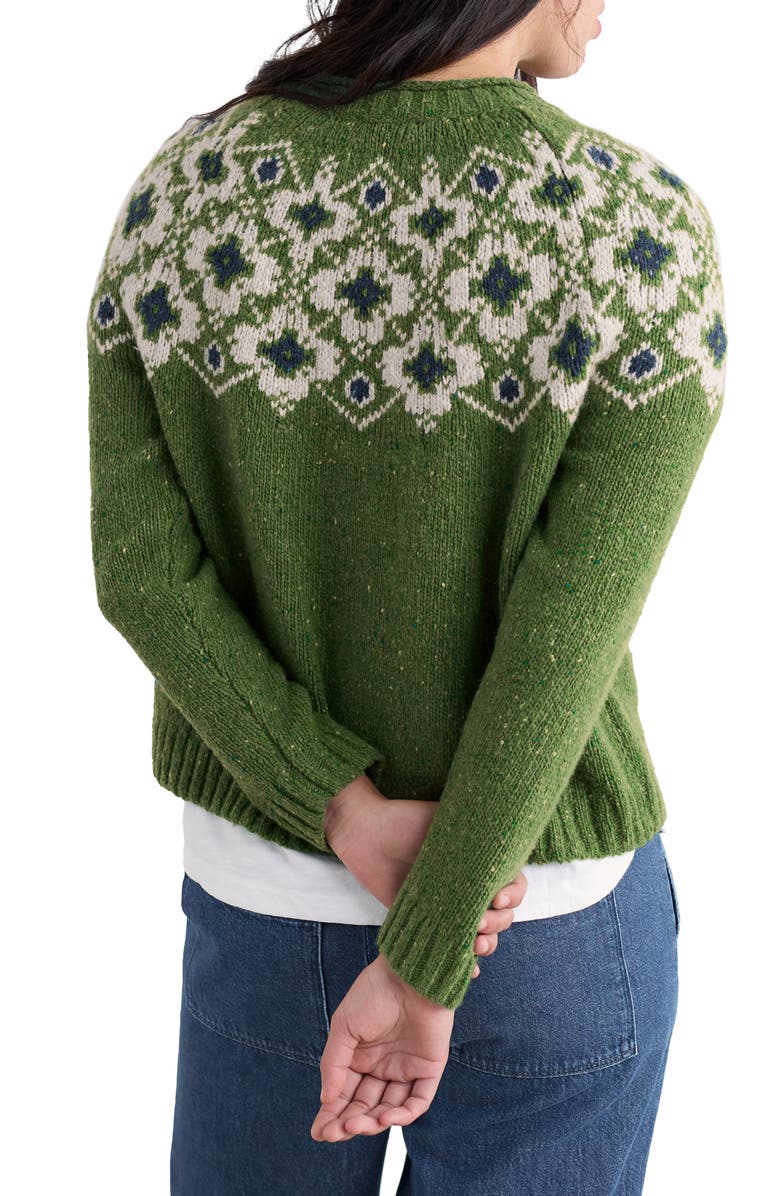 Seasalt Cornwall Johanna Fair Isle Merino Wool Blend Sweater, Alternate, color,