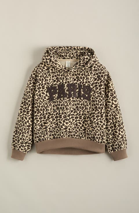Kids' Graphic Print Hoodie