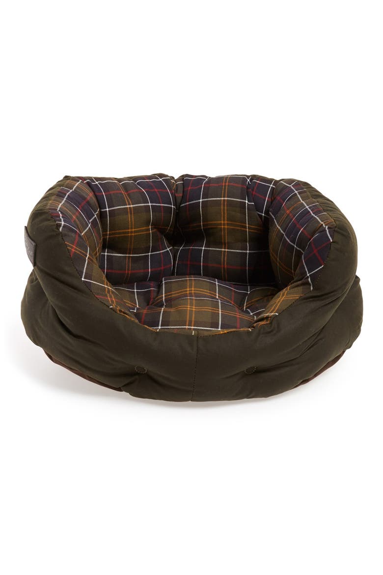 Waxed Canvas Dog Bed, Main, color, CLASSIC