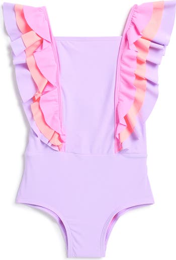 Kids' Ruffle One-Piece Swimsuit