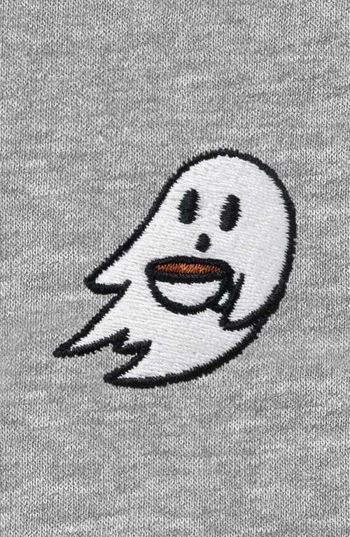 Dalix Spook-a-latte Relaxed Sweatshirt In Heather Gray