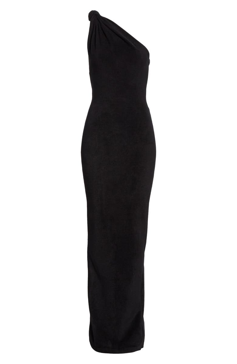 Brandon Maxwell Giselle Knot Top Column Gown, Alternate, color,