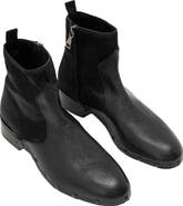 John Varvatos Verlaine Calf Hair Zip Boot
