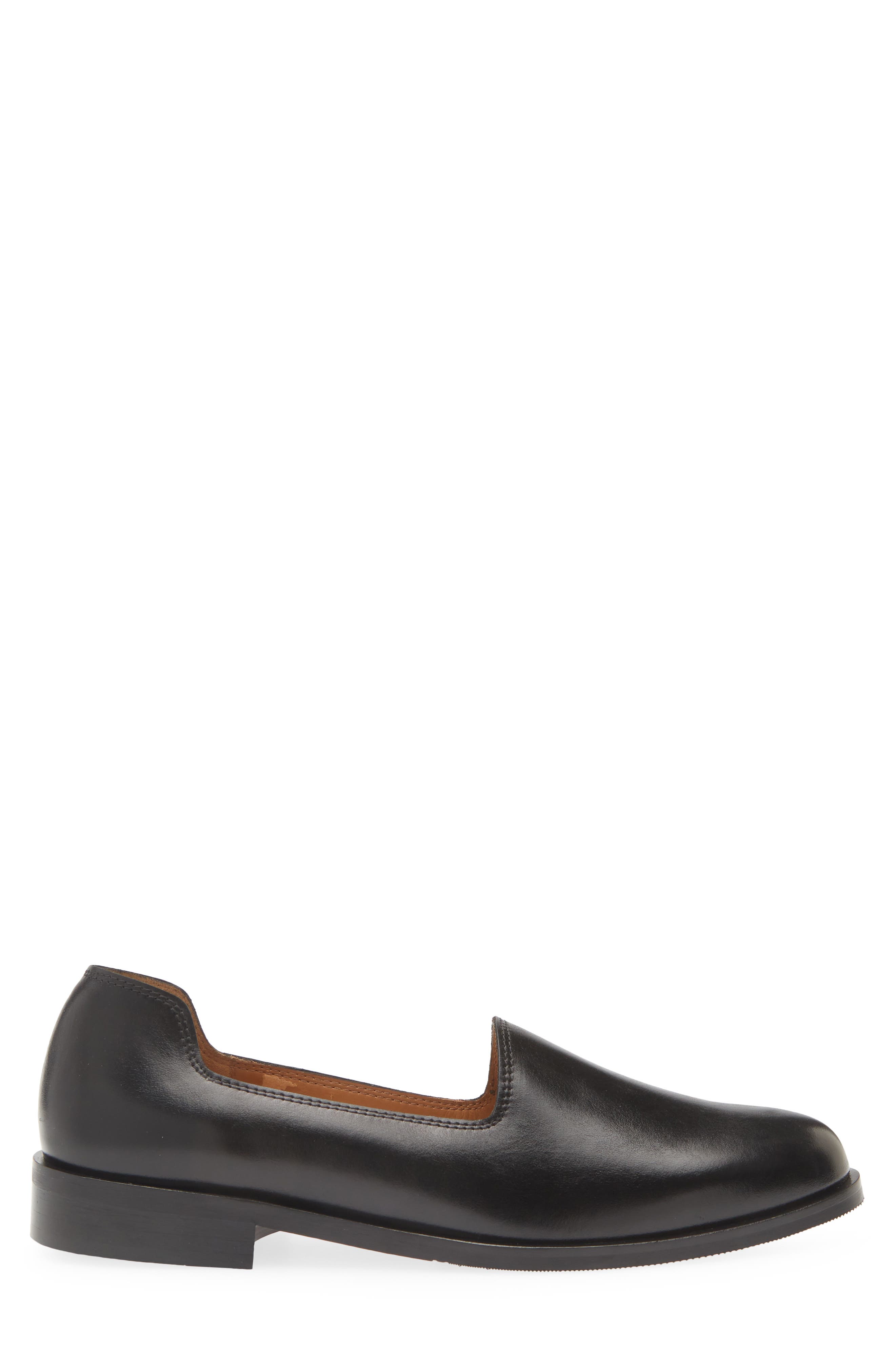 JACQUES SOLOVIERE Slim Slip-On Shoe, Alternate, color, Black