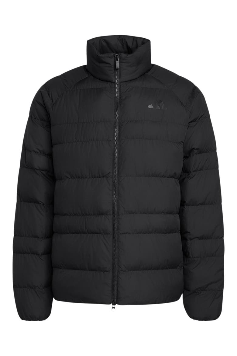 Essentials Packable Insulated Water Repellent Jacket, Main, color, BLACK