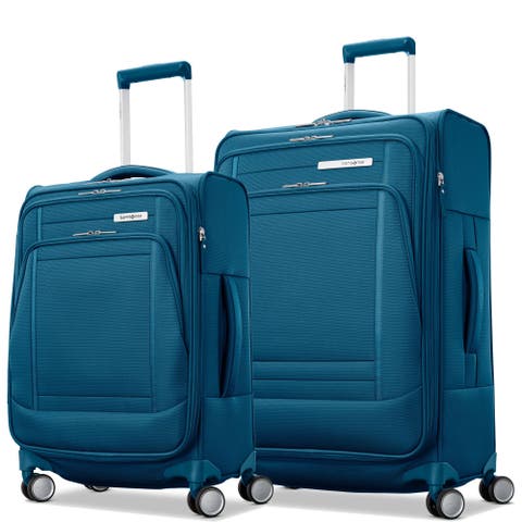 UpLIFT 2-Piece Set (Carry-On/Checked-Medium) Lightweight Softside Expandable Luggage