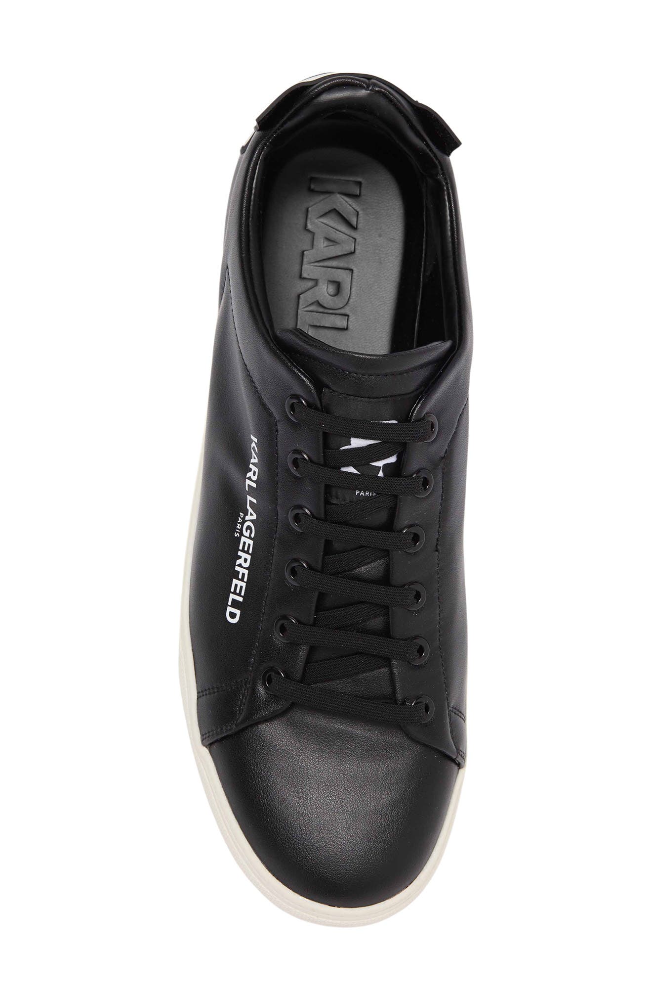 KARL LAGERFELD PARIS Karl Lagerfeld Chella Leather Sneaker, Alternate, color, 