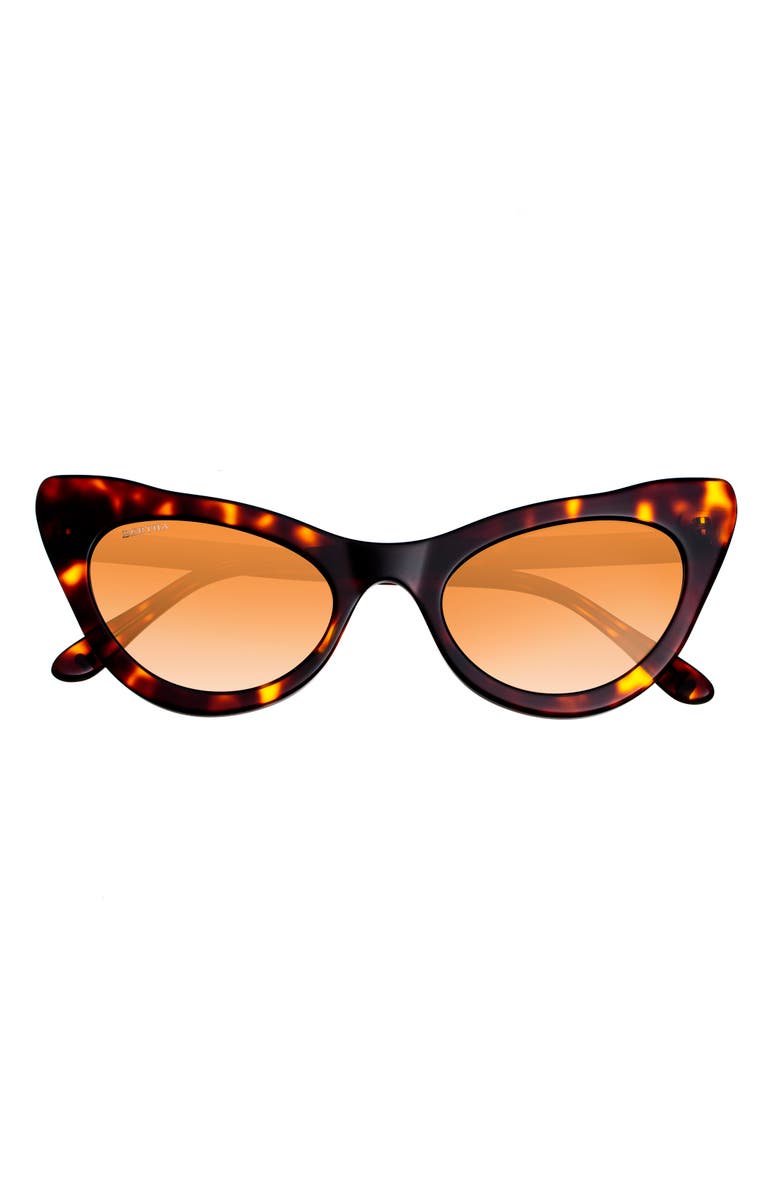 BERTHA Kitty Handmade in Italy Sunglasses, Alternate, color, Tortoise