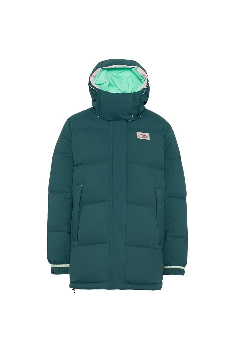 Women's Evy Down Jacket, Alternate, color, Peacock