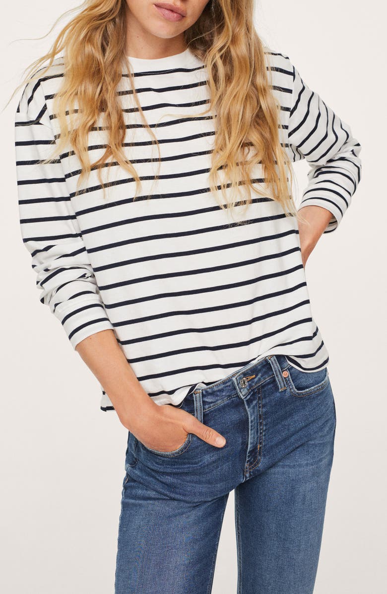 MANGO Isa Ankle Skinny Jeans, Alternate, color, 