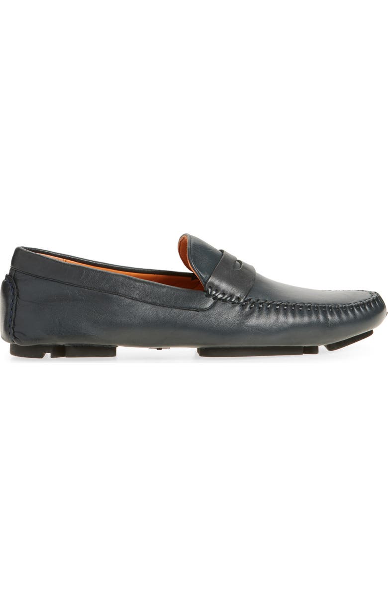 Robert Zur 'Sven' Penny Loafer, Alternate, color, Navy
