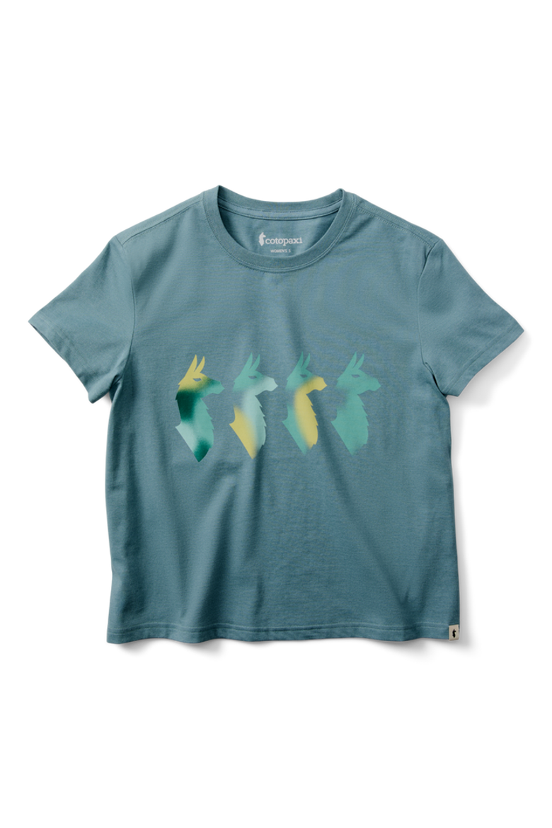 Cuatro Bitmap T-Shirt - Women's, Alternate, color, Everglade