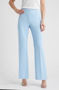 Anne Klein High Waist Pull On Wide Leg Pants