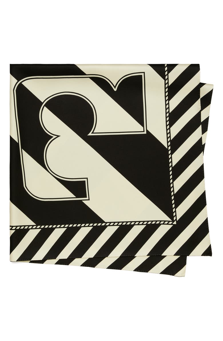 Tory Burch Candy Wrapper Silk Square Scarf, Main, color, 