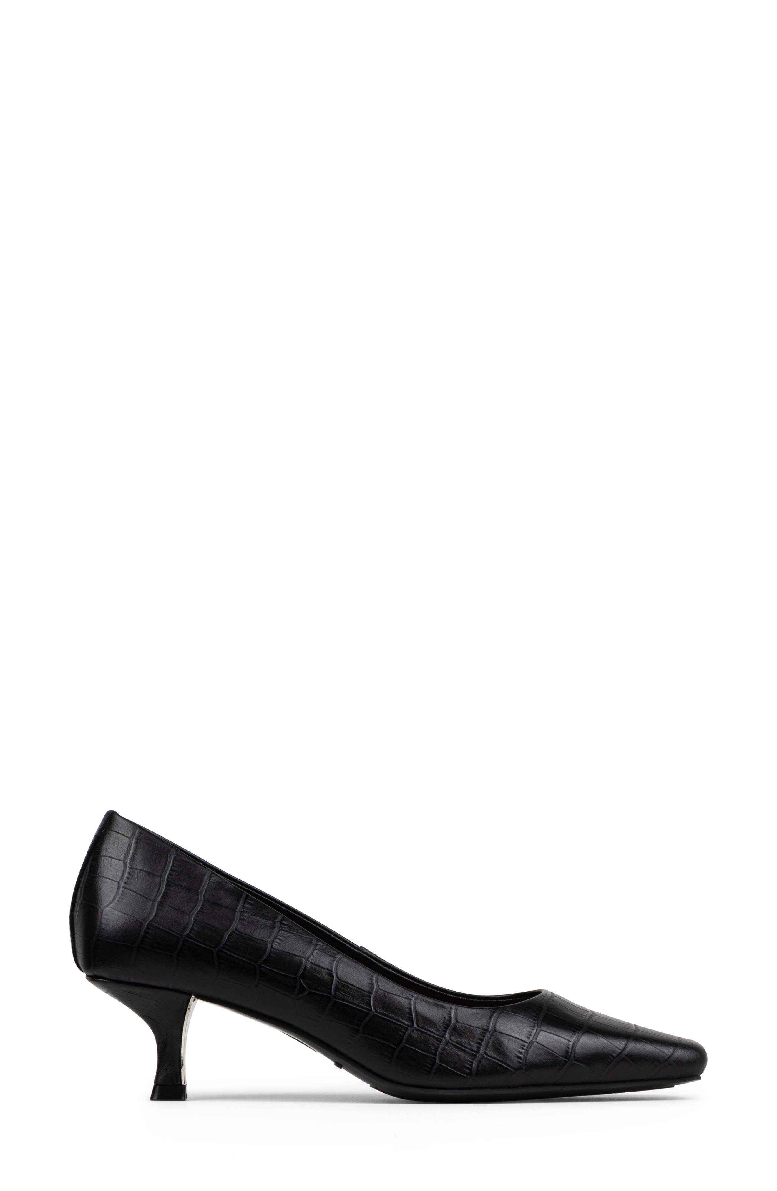 Donald Pliner Kimbra Square Toe Pump, Alternate, color, Black