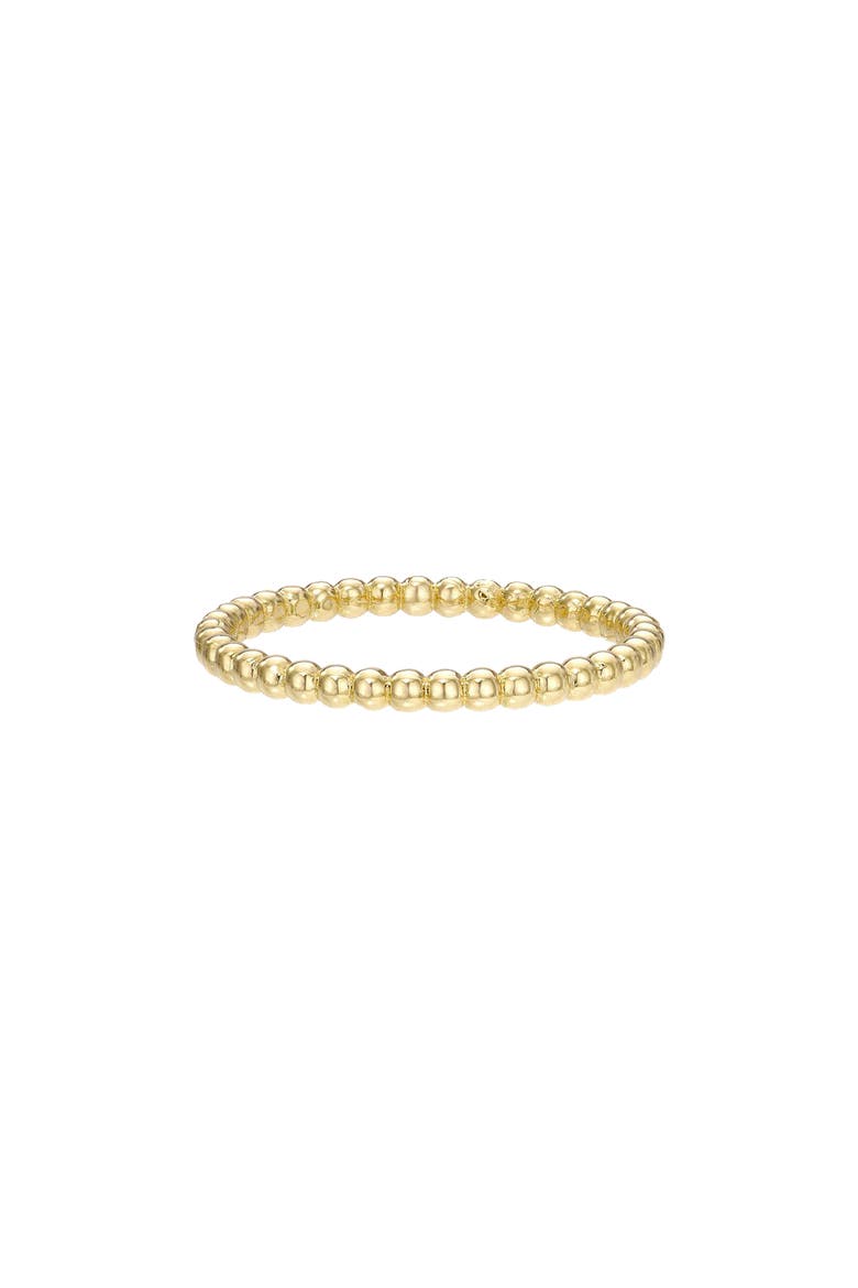 Bead Band Ring, Main, color, YELLOW GOLD