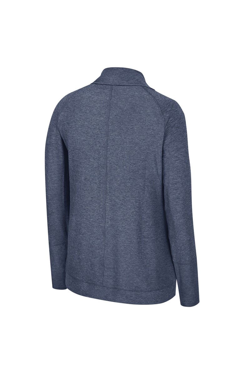 COLOSSEUM Women's Colosseum Navy Auburn Tigers Morningside Cardigan Sweater, Alternate, color, Navy