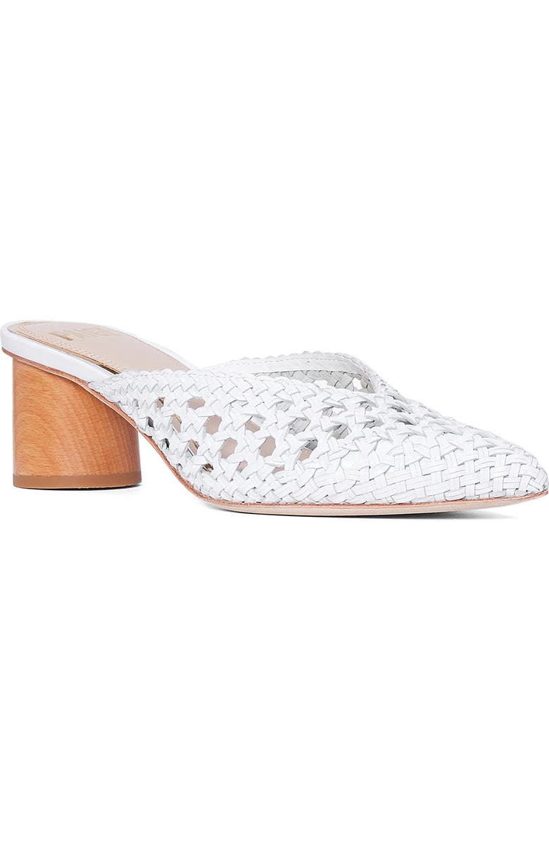 PAIGE Erin Woven Leather Mule, Main, color,