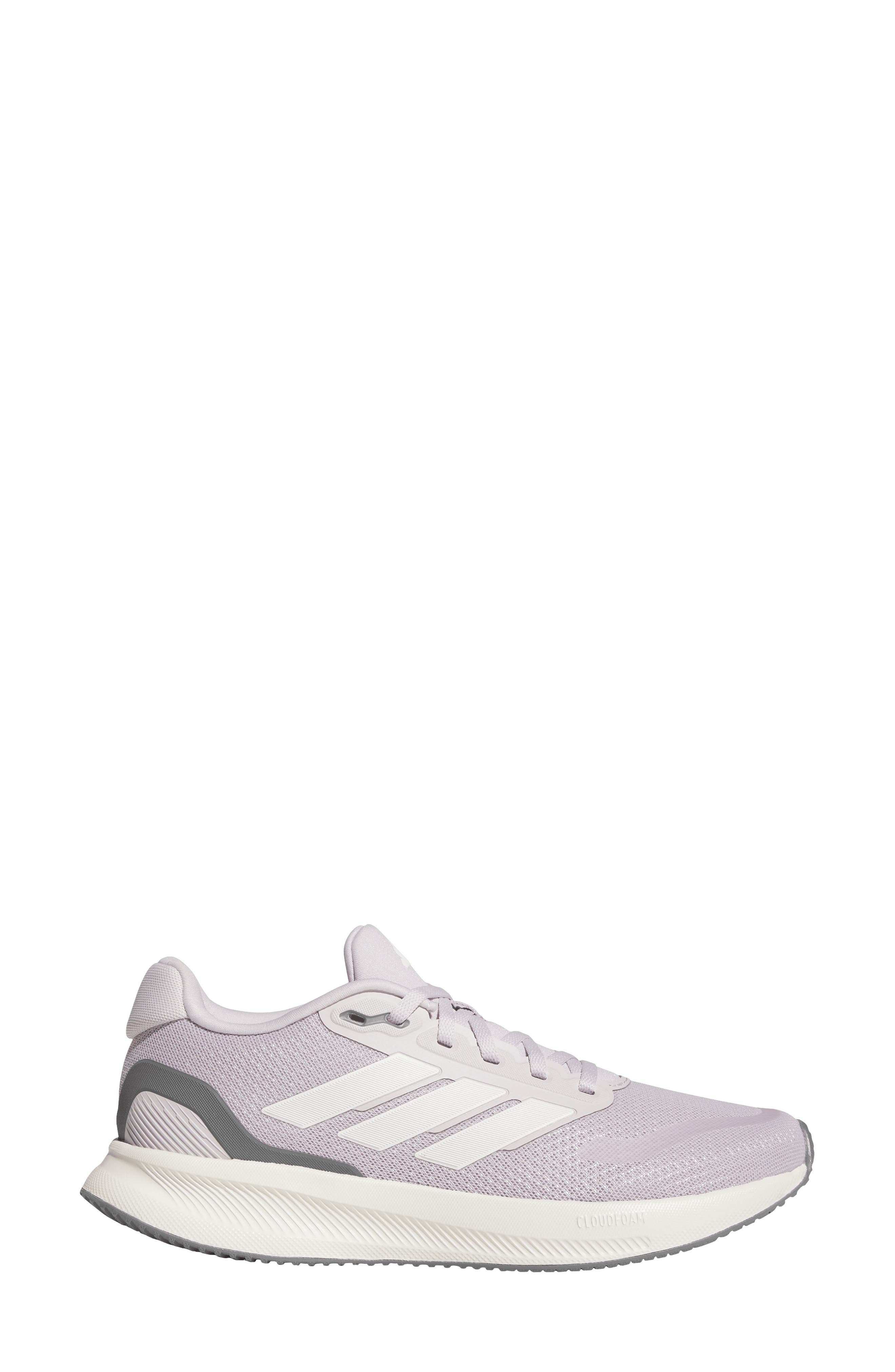 adidas Runfalcon 5 Running Shoe, Alternate, color, Ice Purple/ Off White/ Black