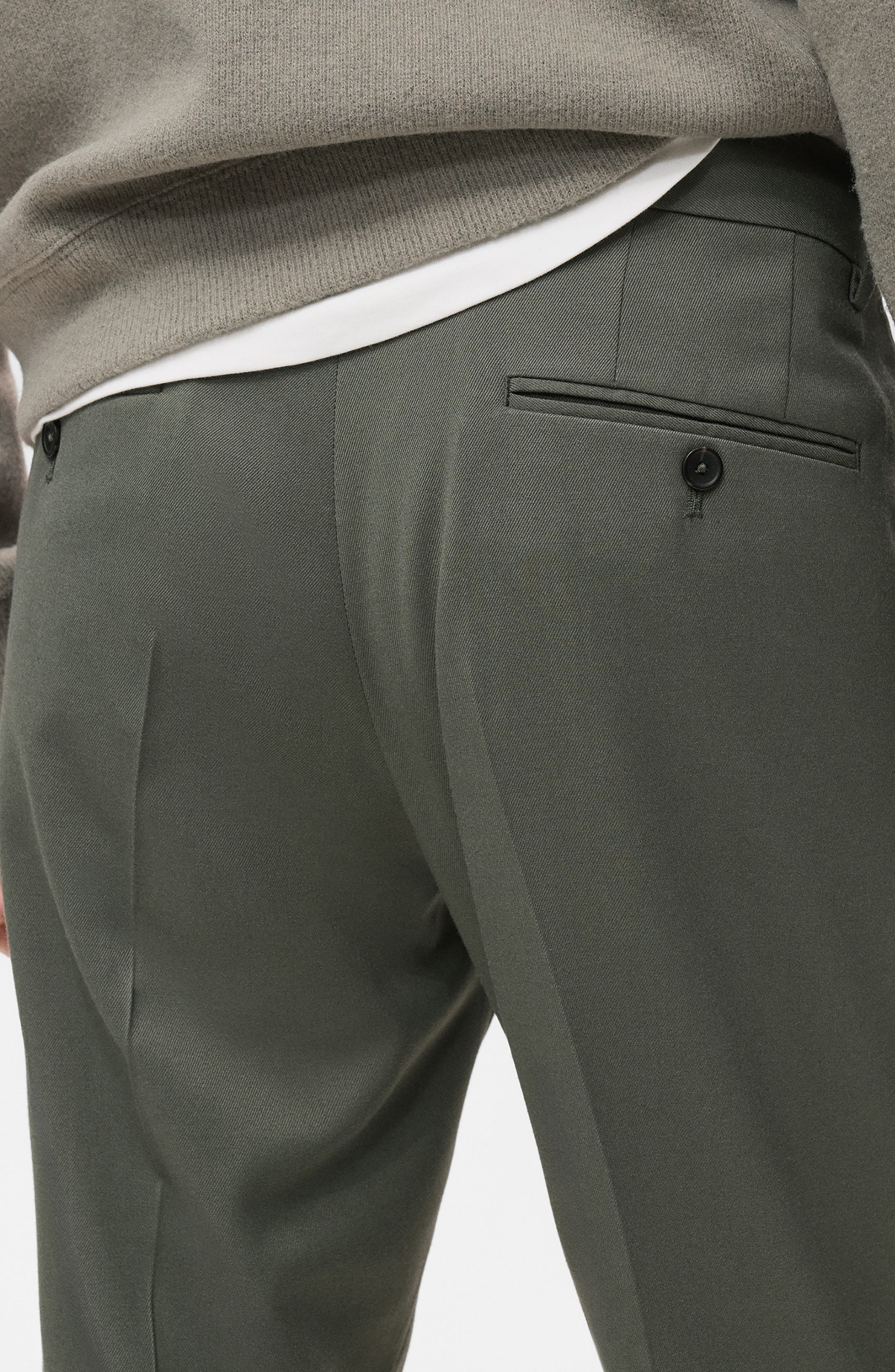 Regular Fit Pleated Pants - image 4