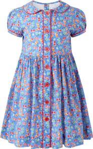 Rachel Riley Cherry Button-Front Dress