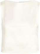 Favorite Daughter The Love Struck Linen Blend Crop Top