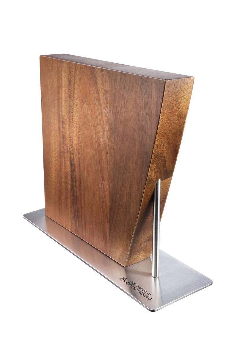 Cuisine::pro<sup>®</sup> Damashiro EMPEROR<sup>®</sup> 6-Piece Nanashi Knife Block, Alternate, color, Silver