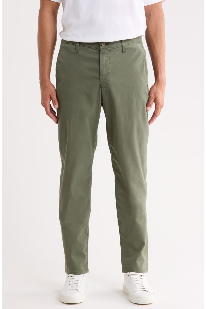 Kullen Flat Front Stretch Sateen Chinos, Main, color, SEASIDE SAGE