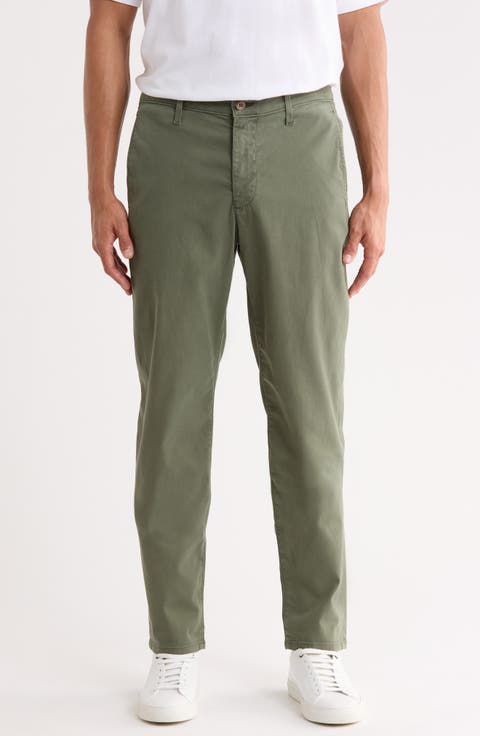 Kullen Flat Front Stretch Sateen Chinos